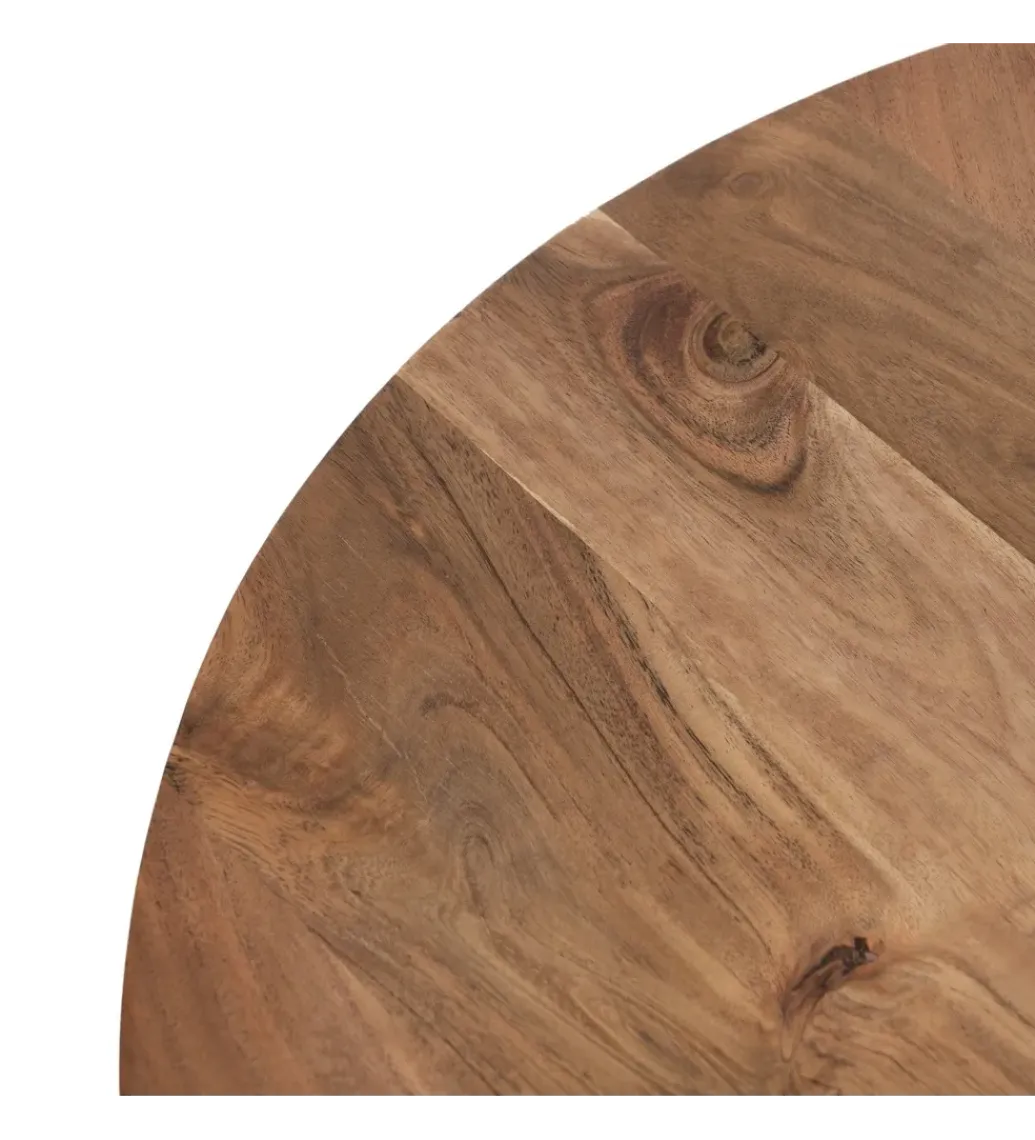 Zona-Design Stolik kawowy PIRLO SET II drewno akacja