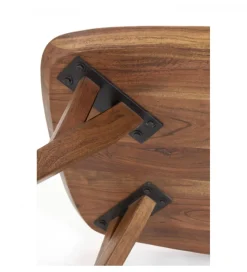 L&L Stolik kawowy QUENZA 120 cm drewno akcja
