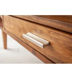 Invicta Interior - przedsprzedaż Stolik kawowy Retro 100 cm drewno Sheesham