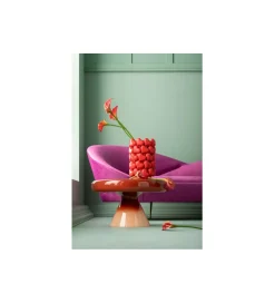 KARE Stolik kawowy RICI 60 cm gradient czerwony