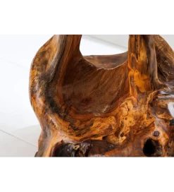 Invicta Interior - przedsprzedaż Stolik kawowy ROOT 40 cm drewno teak naturalny