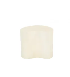 LF-Design Stolik kawowy SANDI Organic 50 cm kremowy