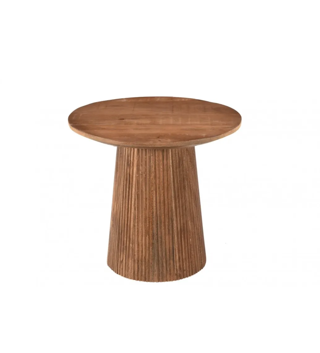 LF-Design Stolik kawowy SELVETOR 50 cm drewno mango