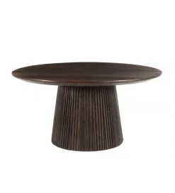 LF-Design Stolik kawowy SELVETOR 80 cm w kolorze orzecha