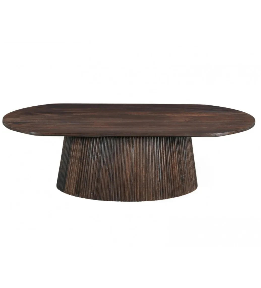 LF-Design Stolik kawowy SELVETOR 120 cm w kolorze orzecha