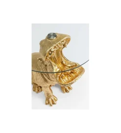 KARE Stolik kawowy SITTING HIPPO 48 cm złoty