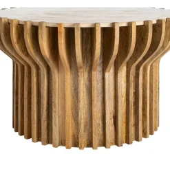 Zona-Design Stolik kawowy TEKALEMA 78 cm drewno mango