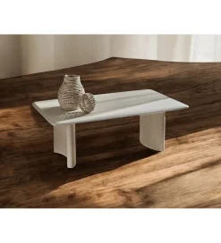 Imeri Stolik kawowy TELLUS 110 cm drewno mango