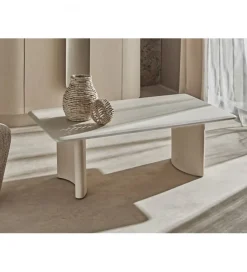 Imeri Stolik kawowy TELLUS 110 cm drewno mango