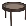 Zona-Design Stolik kawowy TERVO 61 cm ciemno brązowy