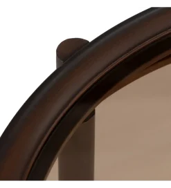 Zona-Design Stolik kawowy TERVO 75 cm ciemny brąz