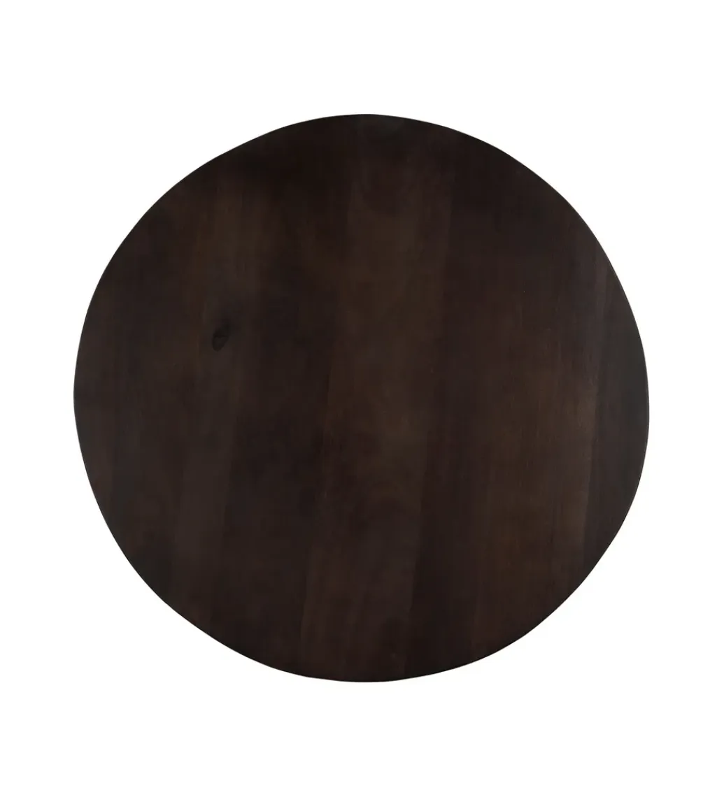 Zona-Design Stolik kawowy TOKAS 75 cm drewno mango Brązowy