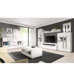 Helvetia Stolik kawowy TULSA 110 cm biały