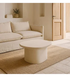 Zona-Design Stolik kawowy Wilma 60 cm biały