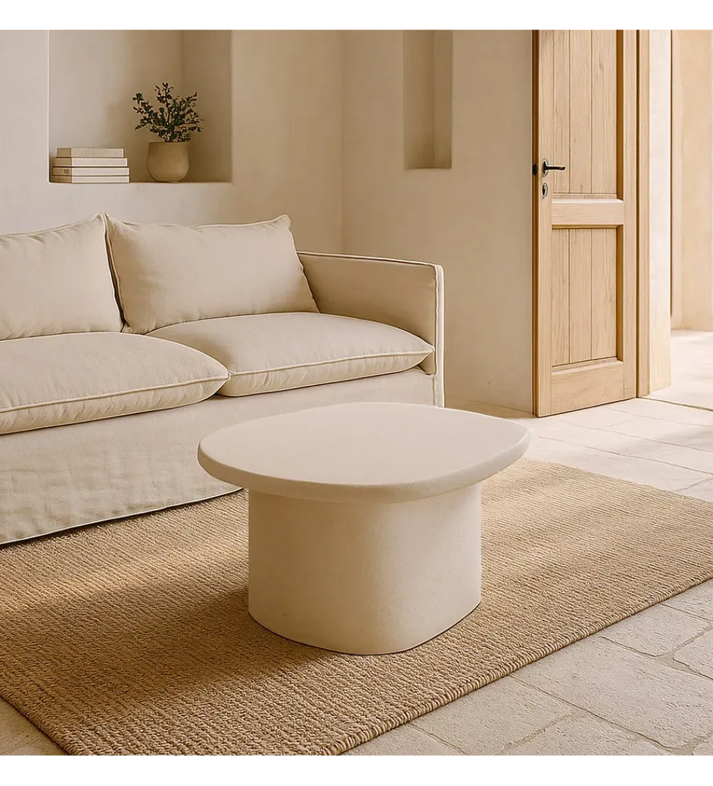 Zona-Design Stolik kawowy Wilma 60 cm biały