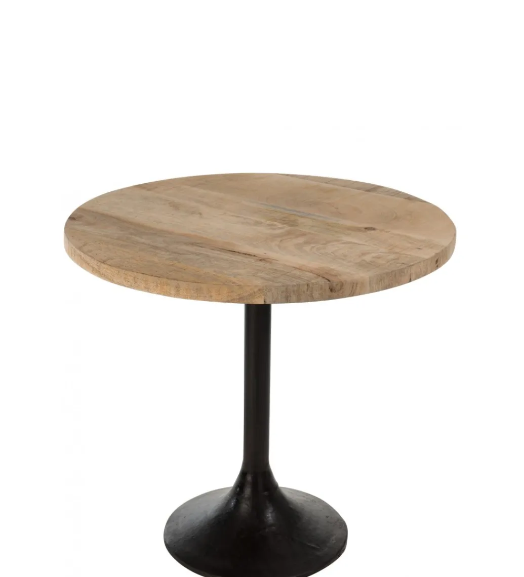 J-Line Stolik kawowy Winsen 65 cm drewno