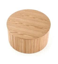Halmar Stolik kawowy WOODY 80 cm naturalny