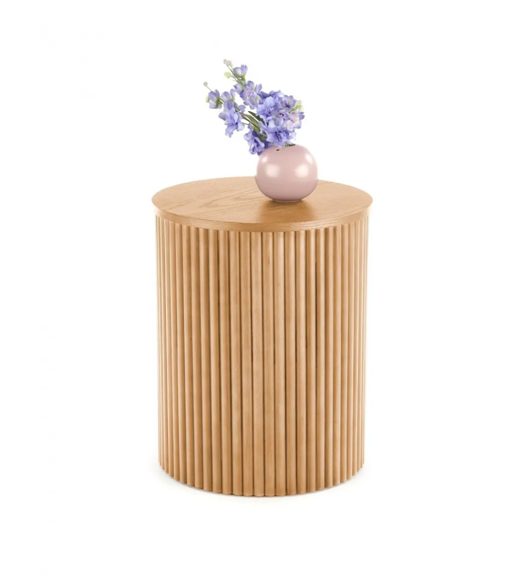 Halmar Stolik kawowy WOODY 40 cm naturalny