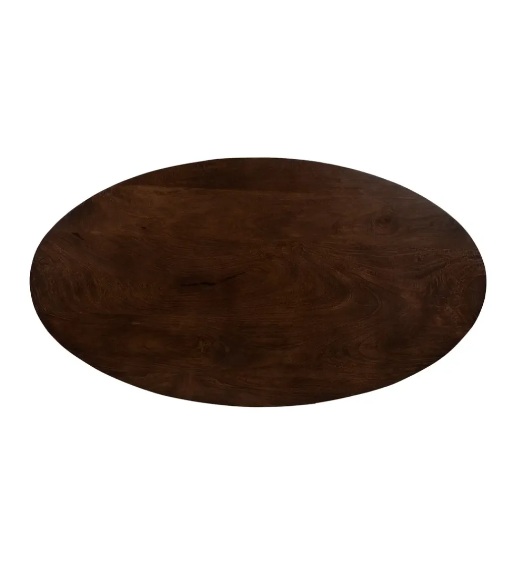 Zona-Design Stolik kawowy YRITOD 110 cm drewno mango