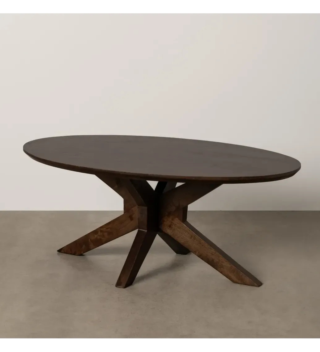 Zona-Design Stolik kawowy YRITOD 110 cm drewno mango
