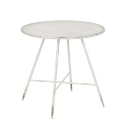 Zona-Design Stolik kawowy ZEGARTA 80 cm kremowy