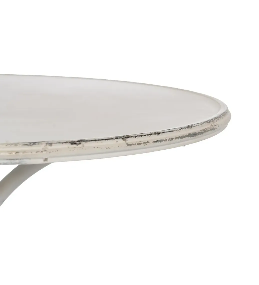 Zona-Design Stolik kawowy ZEGARTA 75 cm kremowy