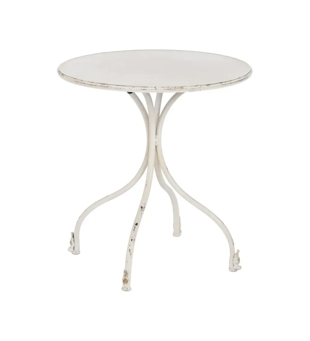 Zona-Design Stolik kawowy ZEGARTA 75 cm kremowy