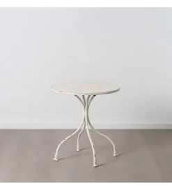 Zona-Design Stolik kawowy ZEGARTA 75 cm kremowy