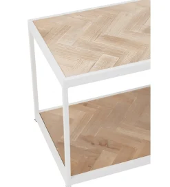 J-Line Stolik kawowy ZIGZAG 150 cm naturalny