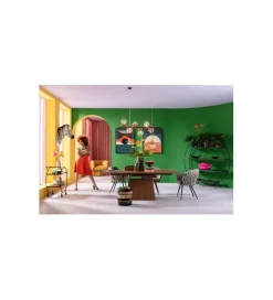 KDesign Stolik na kółkach LOFT 74 cm czarny