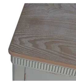 Zona-Design Stolik nocny ALIEY 72 cm drewno jodła kremowy