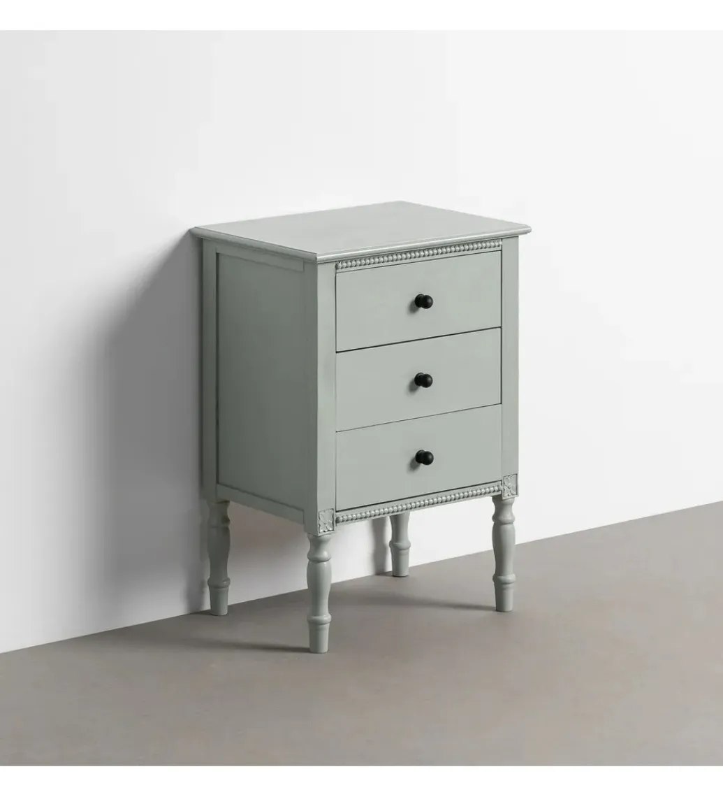 Zona-Design Stolik nocny AREGOM 61 cm jasnozielony