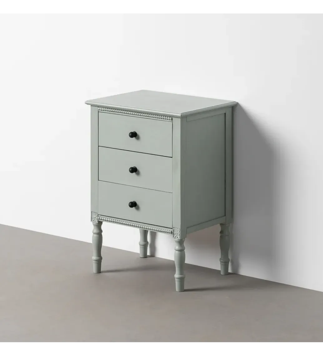 Zona-Design Stolik nocny AREGOM 61 cm jasnozielony