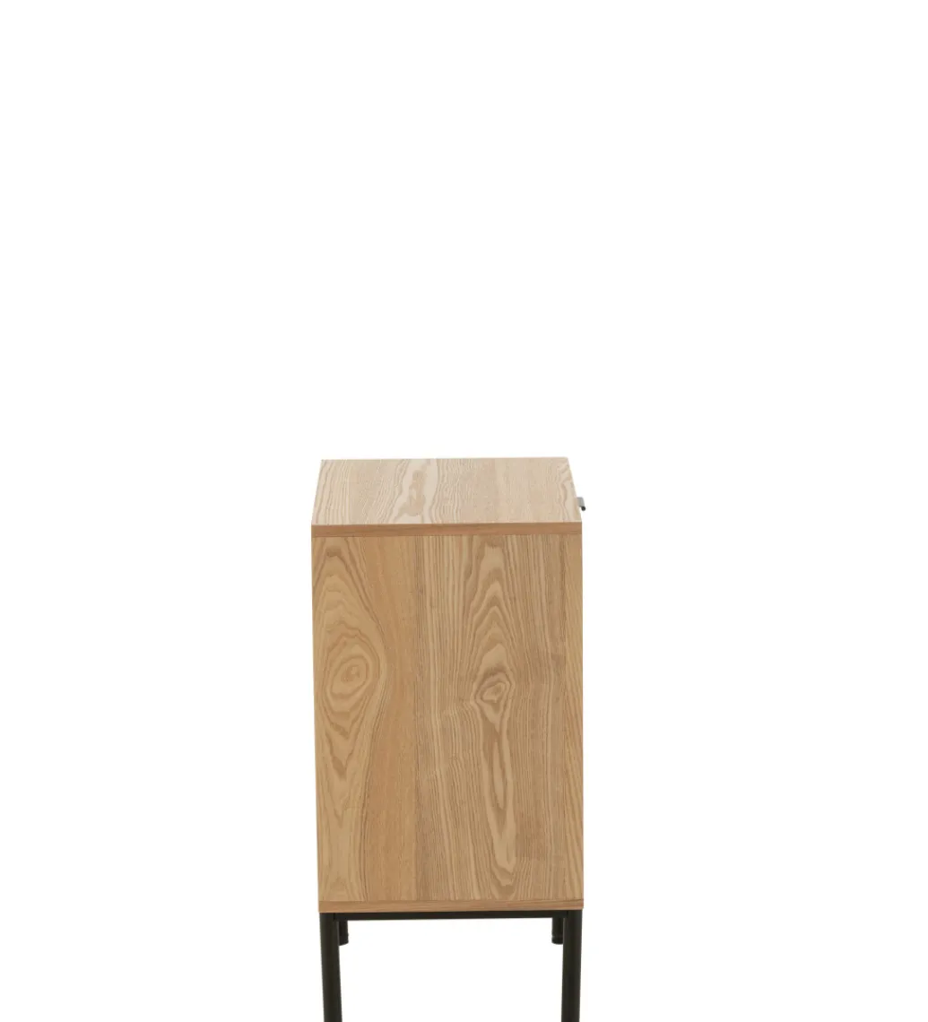J-Line Stolik nocny BASONOT 70 cm naturalny