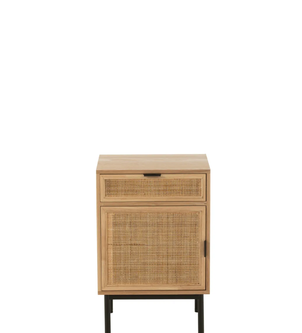 J-Line Stolik nocny BASONOT 70 cm naturalny