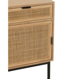 J-Line Stolik nocny BASONOT 70 cm naturalny