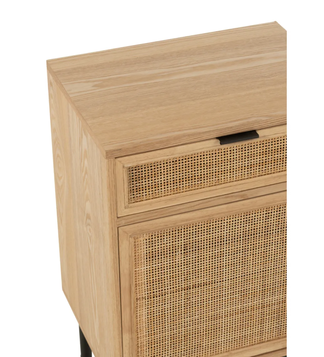 J-Line Stolik nocny BASONOT 70 cm naturalny