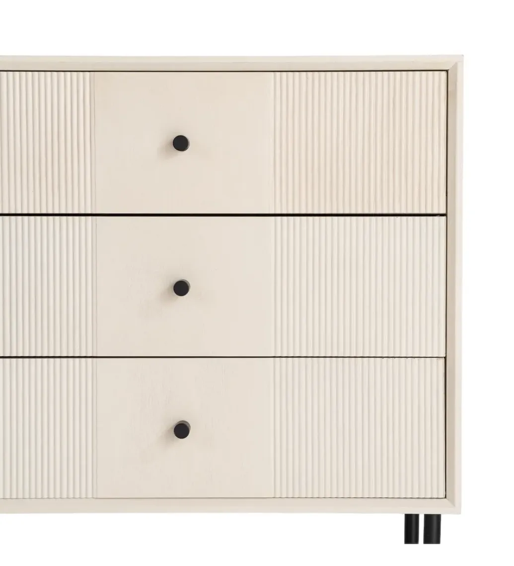 Zona-Design Stolik nocny ENTARADA 61 cm kremowy