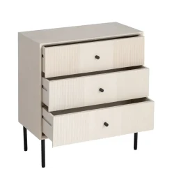 Zona-Design Stolik nocny ENTARADA 61 cm kremowy