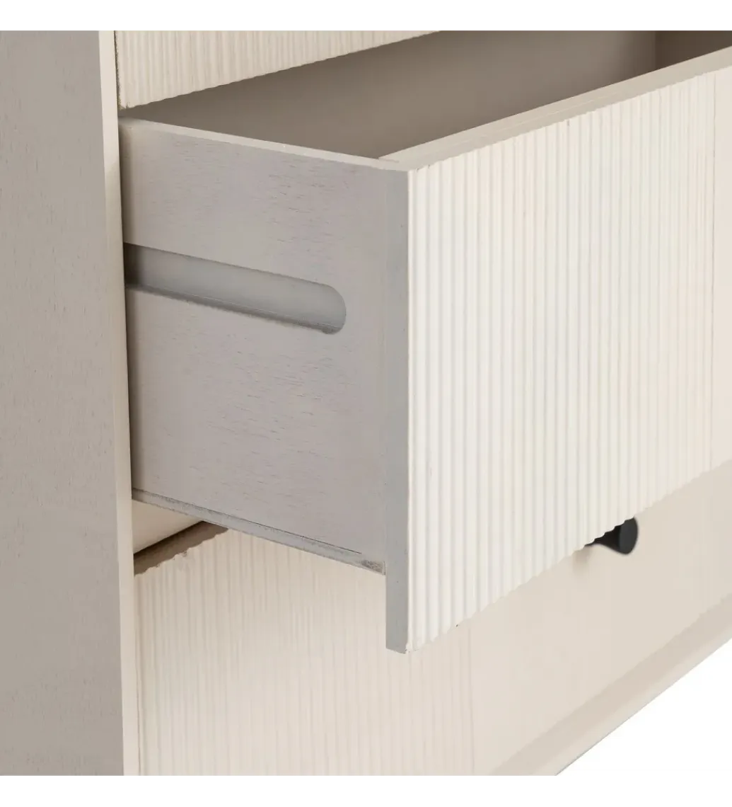Zona-Design Stolik nocny ENTARADA 61 cm kremowy