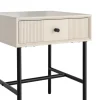 Zona-Design Stolik nocny ENTARADA 40 cm kremowy