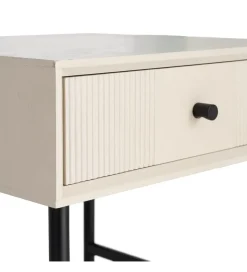 Zona-Design Stolik nocny ENTARADA 40 cm kremowy