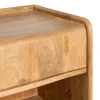 Zona-Design Stolik nocny GALT 50 cm drewno mango naturalny