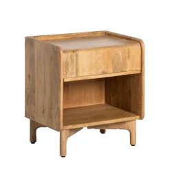 Zona-Design Stolik nocny GALT 50 cm drewno mango naturalny
