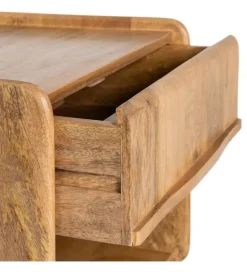 Zona-Design Stolik nocny GALT 50 cm drewno mango naturalny