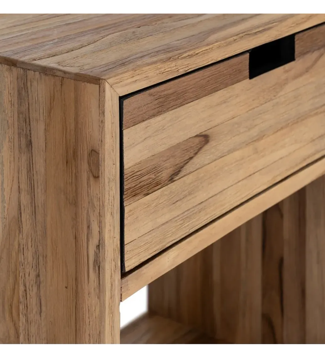 Zona-Design Stolik nocny KURAN 60 cm drewno teak