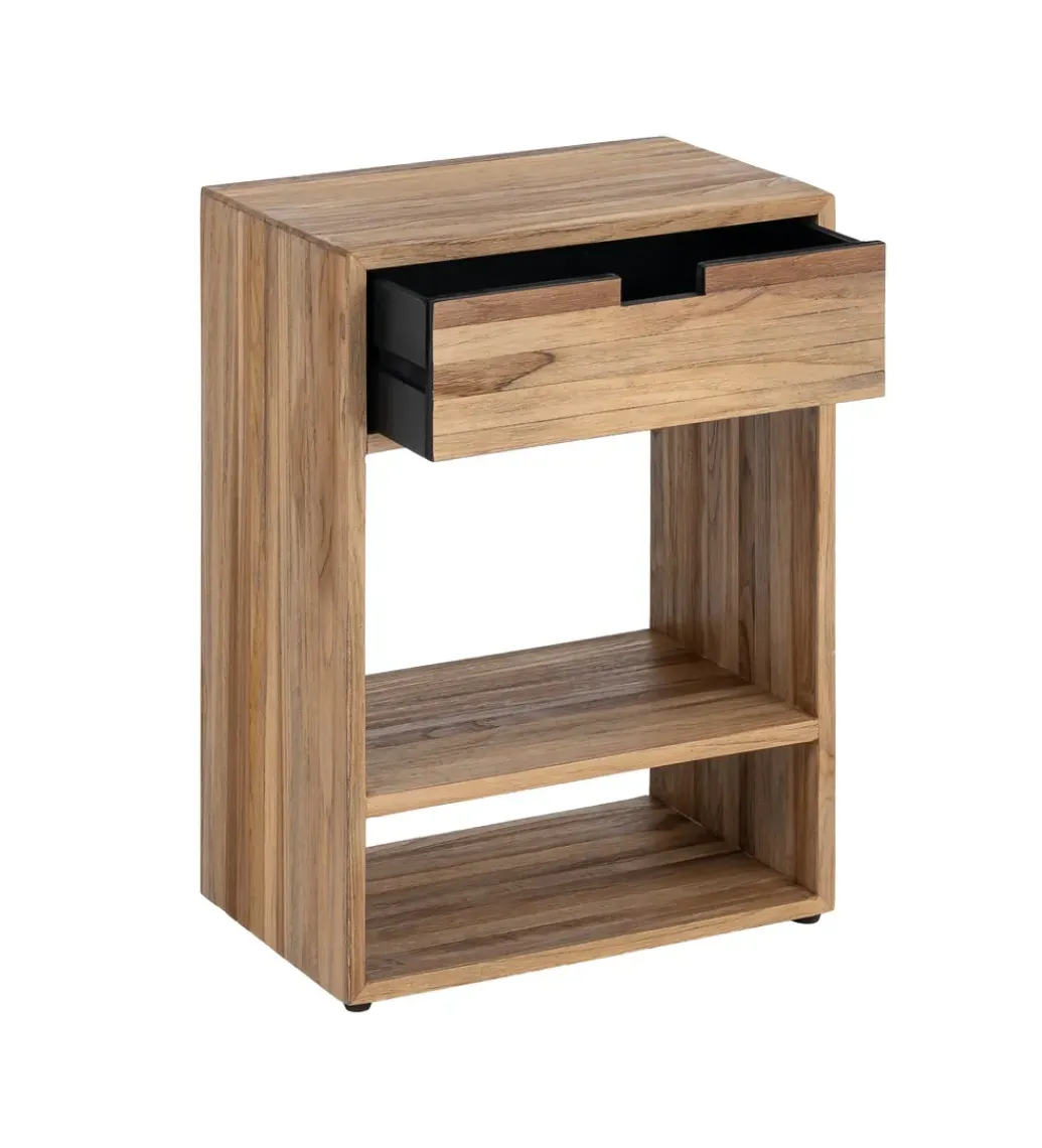 Zona-Design Stolik nocny KURAN 60 cm drewno teak