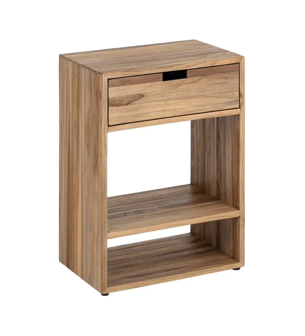 Zona-Design Stolik nocny KURAN 60 cm drewno teak