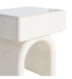 Zona-Design Stolik nocny LACADO 57 cm kremowy