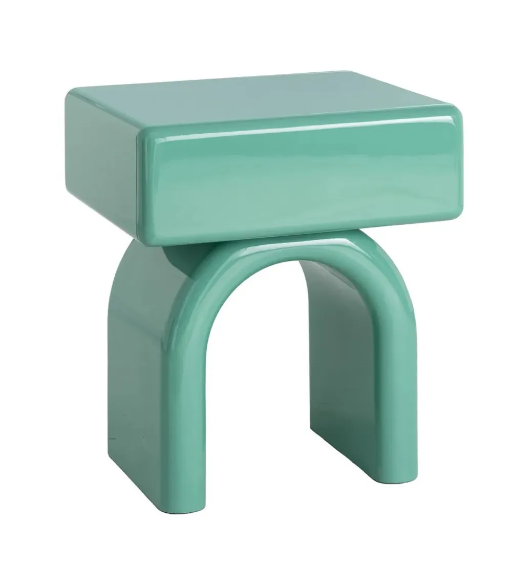 Zona-Design Stolik nocny LACQUER 50 cm zielony